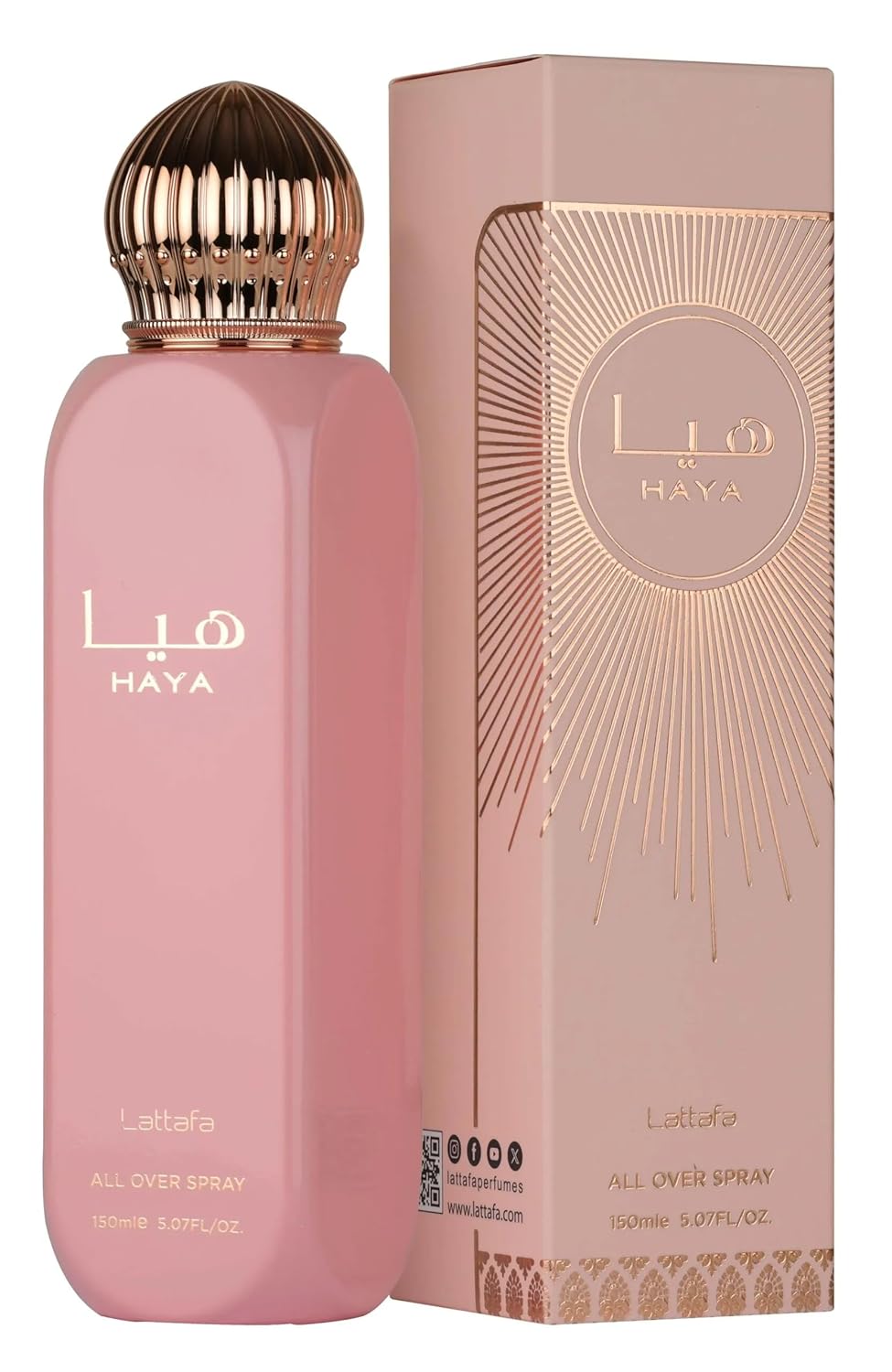 Lattafa Haya All Over Spray for Women