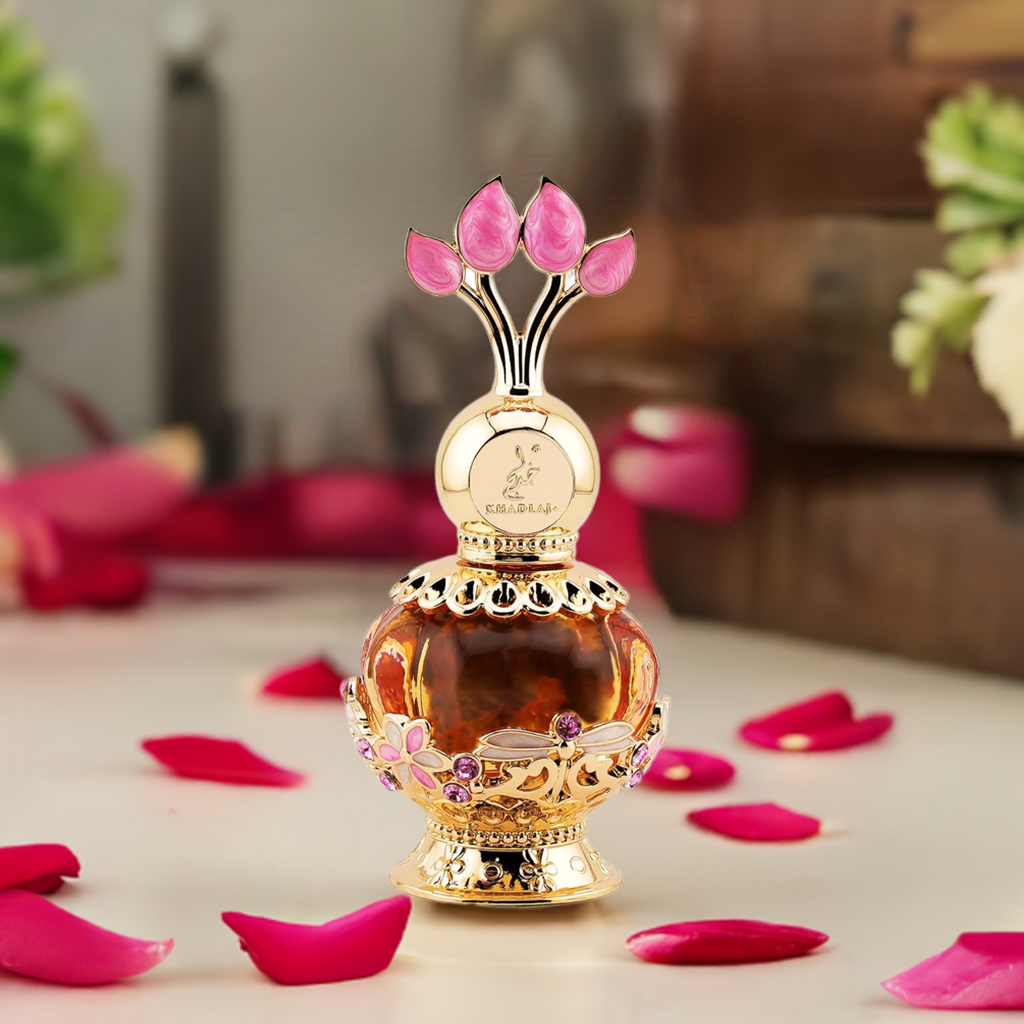 Khadlaj Pink Musk Concentrated Perfume Oil for Women