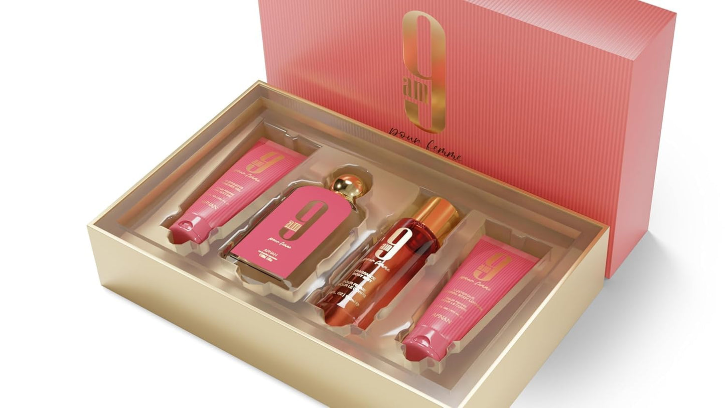 Afnan 9am Pour Femme Gift Set for Women
