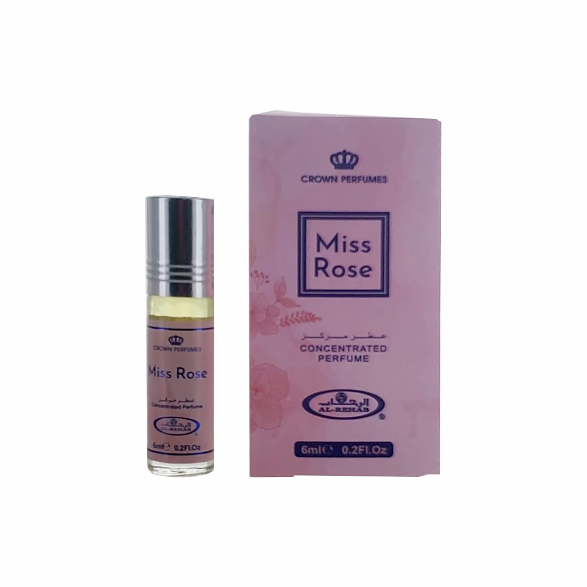 Al-Rehab Miss Rose Concentrated Perfume Oil for Unisex