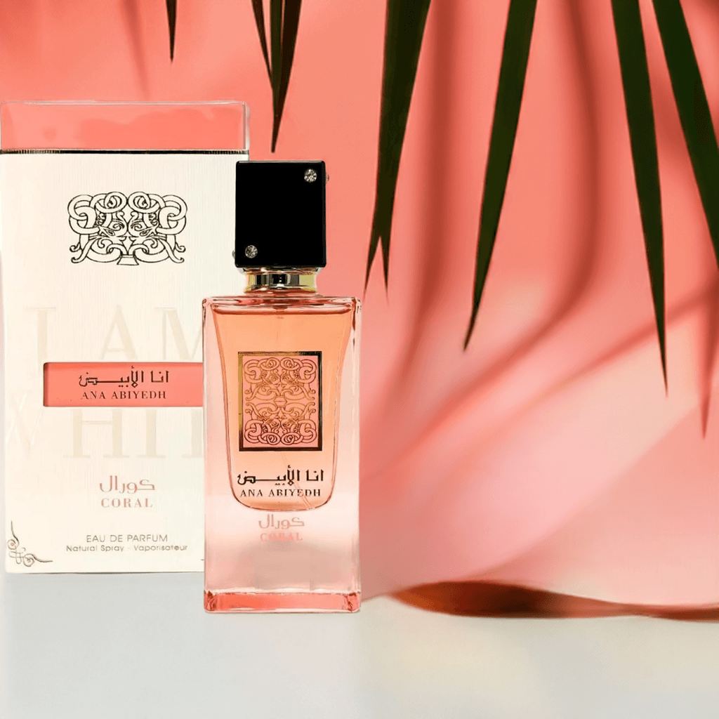Lattafa Ana Abiyedh Coral Perfume | Fruity-Floral Unisex – Aroma Lattafa Ana Abiyedh Coral Perfume | Fruity-Floral Unisex – Aroma