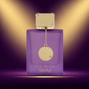 Club De Nuit Maleka Eau de Parfum for Women in a luxurious purple bottle with gold cap and medallion, showcasing its elegant, spicy & woody scent.