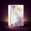 Club De Nuit Maleka Eau de Parfum box design featuring marble floral artwork and gold accents, ideal for luxury fragrance lovers seeking a royal scent.