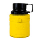 Black and yellow Odyssey Mega perfume bottle with matching box for men