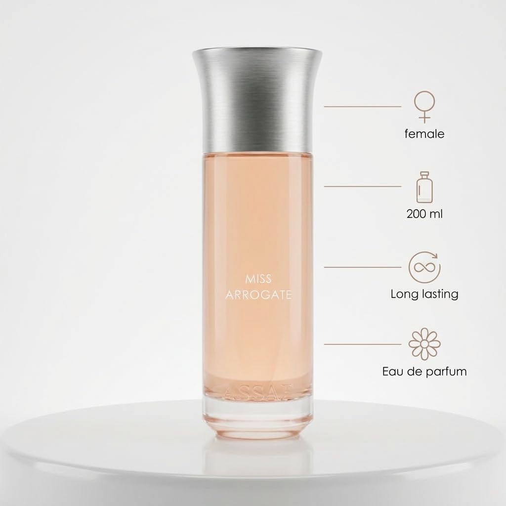 Assaf Miss Arrogate Eau de Parfum For Women 200ml ASSAF