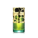 Lattafa Qimmah Eau de Parfum for Women bottle with gold and green design, luxury fragrance