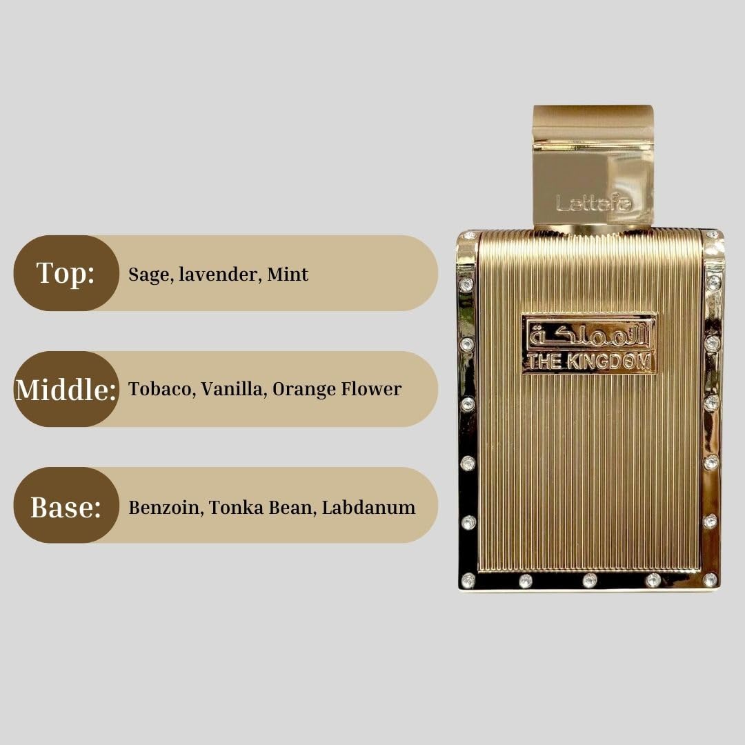 Lattafa The Kingdom Eau de Parfum for Men