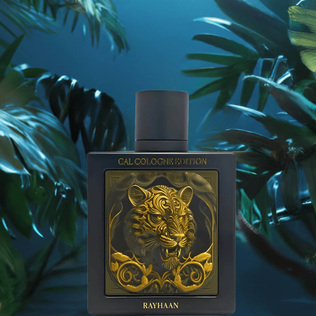 Cal Cologne Rayhaan Tiger Cal Cologne – Opulent Oud & Saffron Extrait – AROMA HOUSE