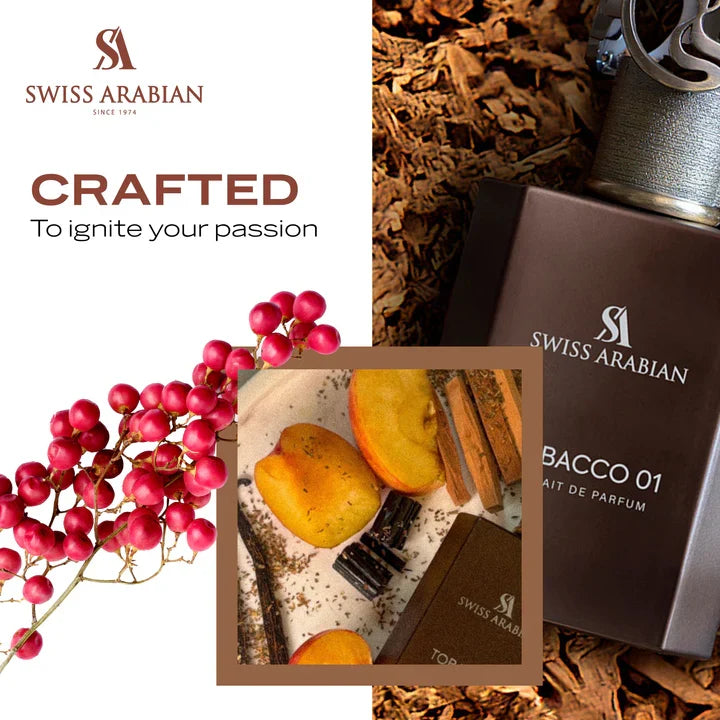 Swiss Arabian Tobacco 01 Extrait de Parfum 50ml