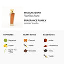 Maison Asrar Vanilla Aura EDP Spray 3.4 oz for Unisex