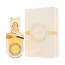 Zenith perfume box with elegant white and gold packaging